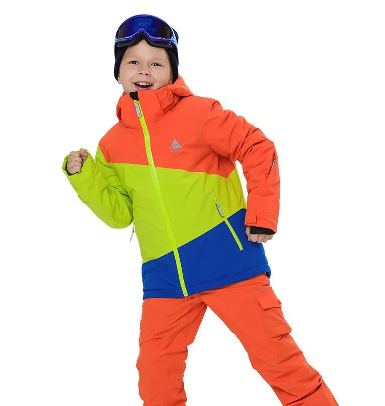 VECTOR Windproof Performance Snowboard Ski Jacket For Boys