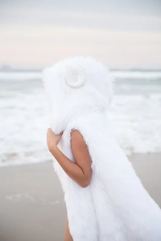 Women's Horned Cape "Yeti"