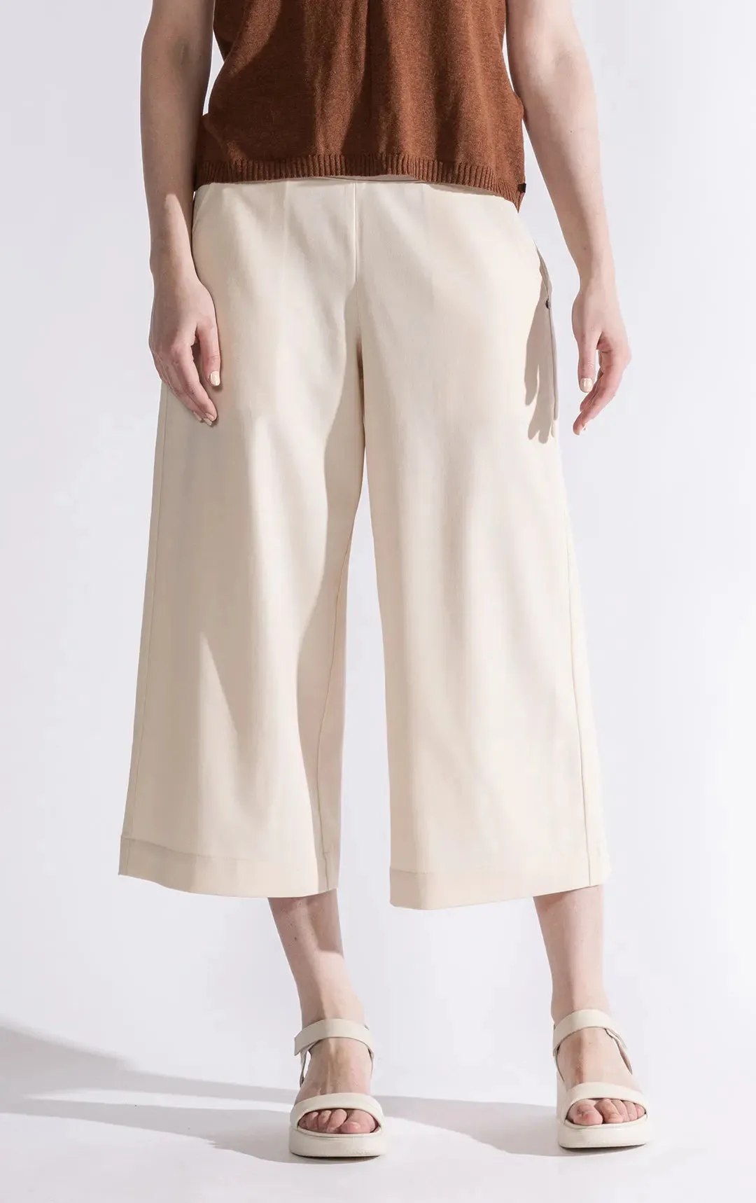 WOOL BLEND CULOTTES - CLEARANCE