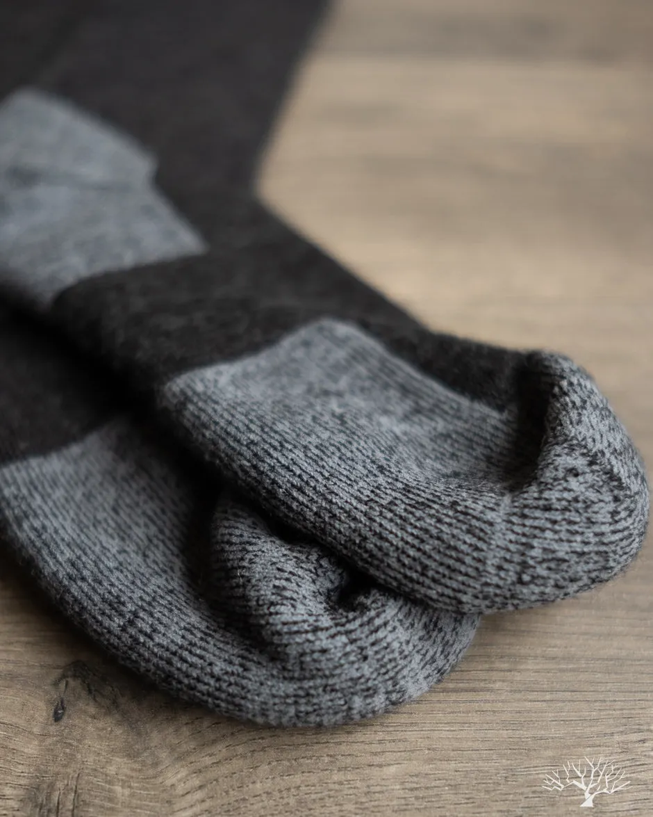 Wool Hiker Sock - Charcoal