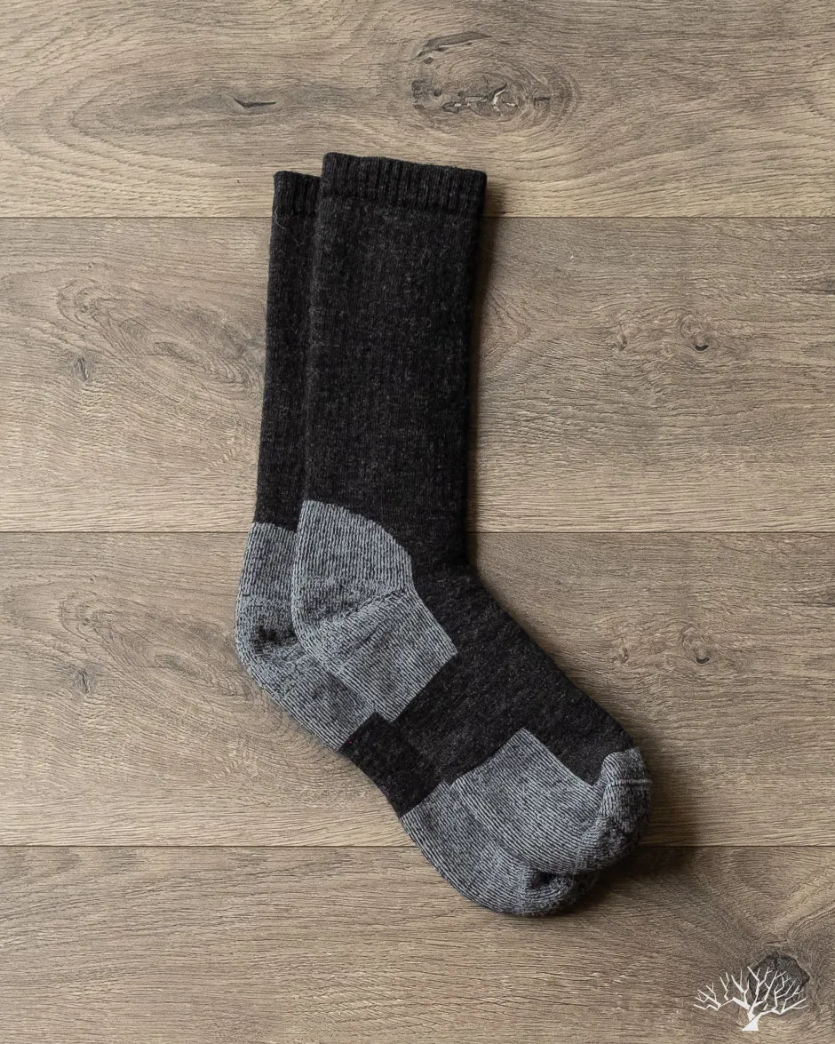 Wool Hiker Sock - Charcoal