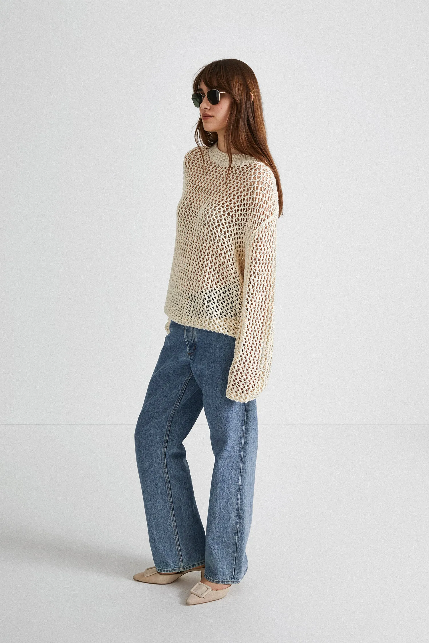 ZETA SWEATER - CREAM